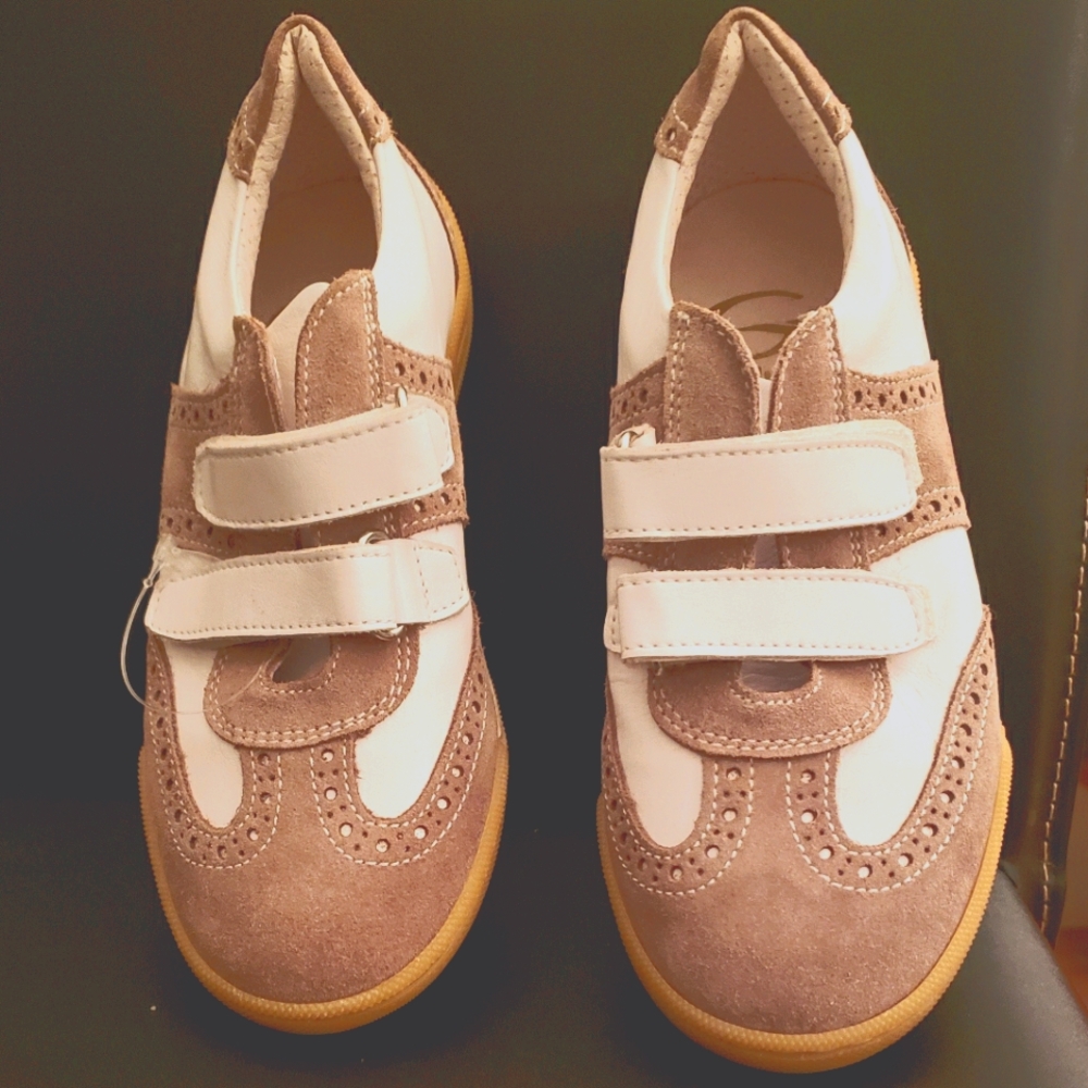 Italian genuine leather & suede shoes
